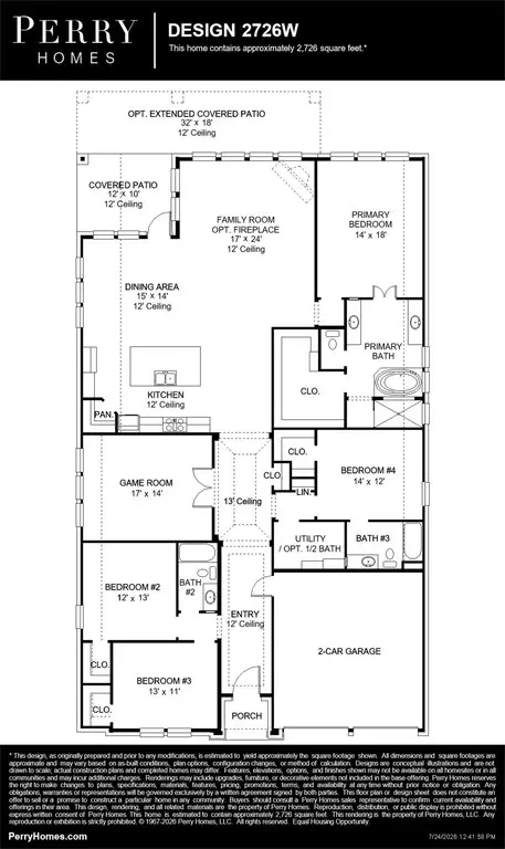 Floorplan - 2802 Javelin Ct, Forney, TX 75126 photo 1 of 1