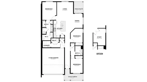 Floorplan - 1436 Riverdale Dr, Windsor, CO 80550 photo 1 of 1