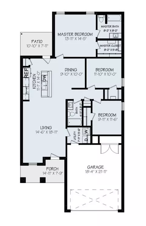 Floorplan - 9300 Surveyor Rd, Amarillo, TX 79124 photo 1 of 1