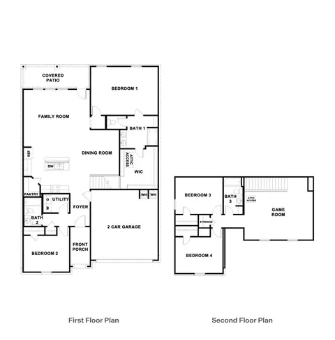 Floorplan - 142 Illusion Lake Ln, Buda, TX 78610 photo 1 of 1
