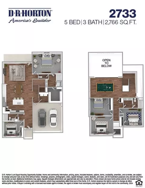 Floorplan - 4617 Vernal Loop, Conroe, TX 77303 photo 3 of 3