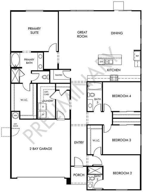 Floorplan - 1292 Revere Loop, Galt, CA 95632 photo 1 of 1