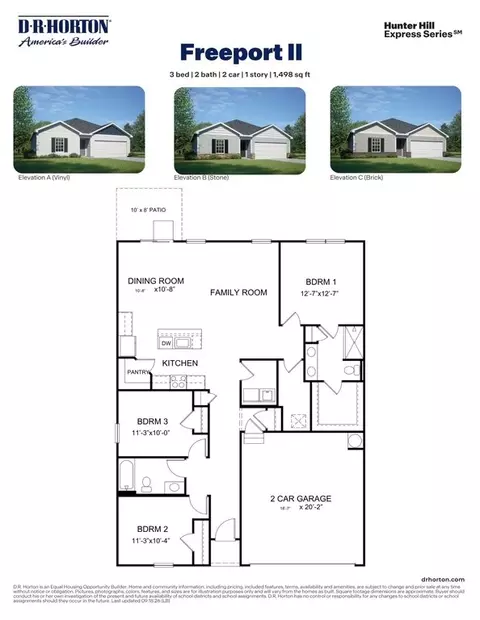 Floorplan - 369 Wellspring Dr, Rocky Mount, NC 27804 photo 1 of 1