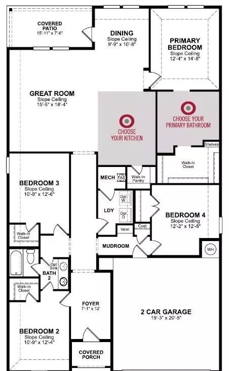 Floorplan - 1005 Rountree Ct, Celina, TX 75009 photo 1 of 1