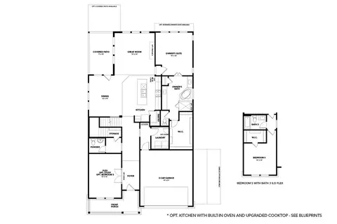 Floorplan - 931 Cherrystone Loop, Buda, TX 78610 photo 1 of 2
