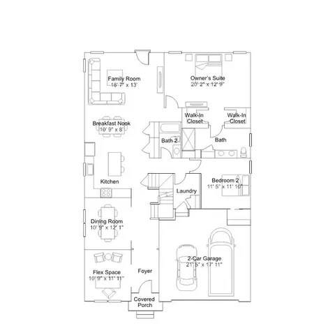 Floorplan - 2405 Greyfriar Loop, Middletown, DE 19709 photo 1 of 9
