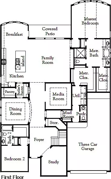 Floorplan - 3009 Hickory Haven Ln, Conroe, TX 77385 photo 1 of 2