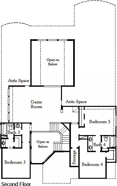 Floorplan - 3009 Hickory Haven Ln, Conroe, TX 77385 photo 2 of 2