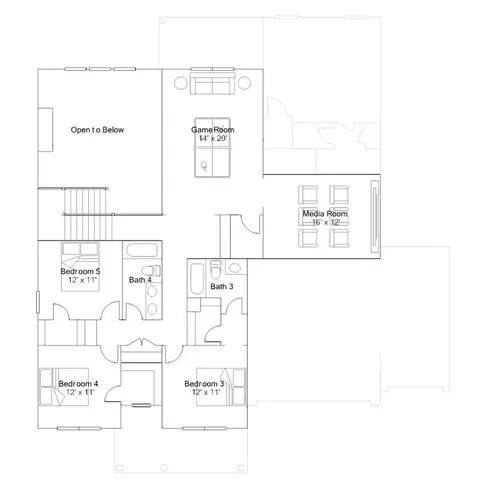 Floorplan - 3413 Dench Dr, Murfreesboro, TN 37130 photo 2 of 2
