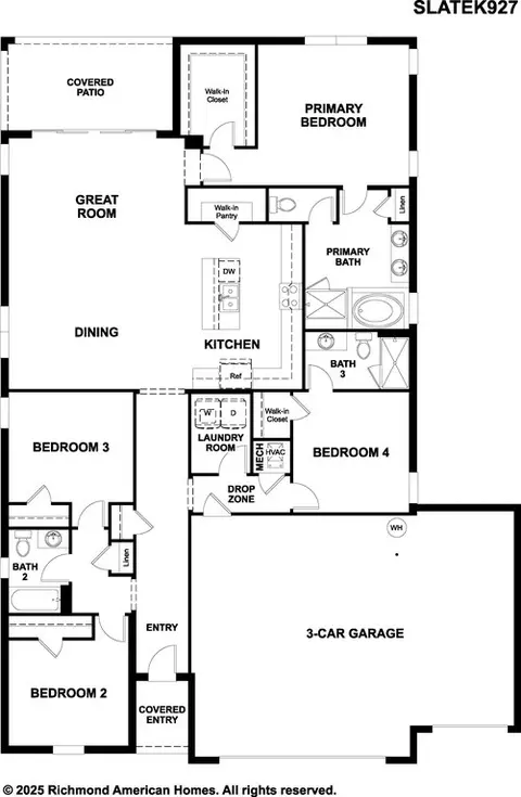 Floorplan - 2401 Twin Rivers Trl, Parrish, FL 34219 photo 1 of 1
