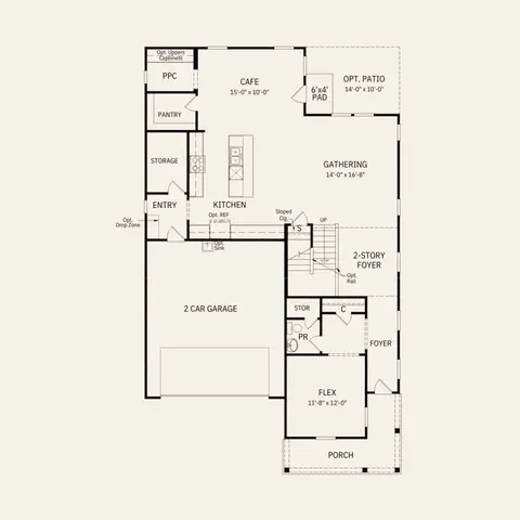 Floorplan - 1004 Wt Ferguson Dr, Matthews, NC 28104 photo 1 of 1