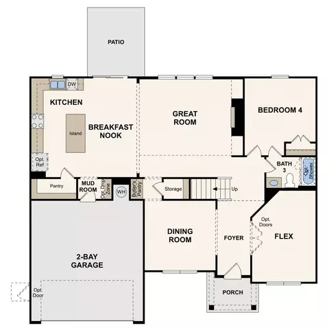 Floorplan - 312 Bailiwick Lane, Canton, GA 30115 photo 1 of 2