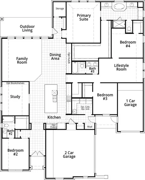 Floorplan - 317 Vale Run, Kyle, TX 78640 photo 1 of 1