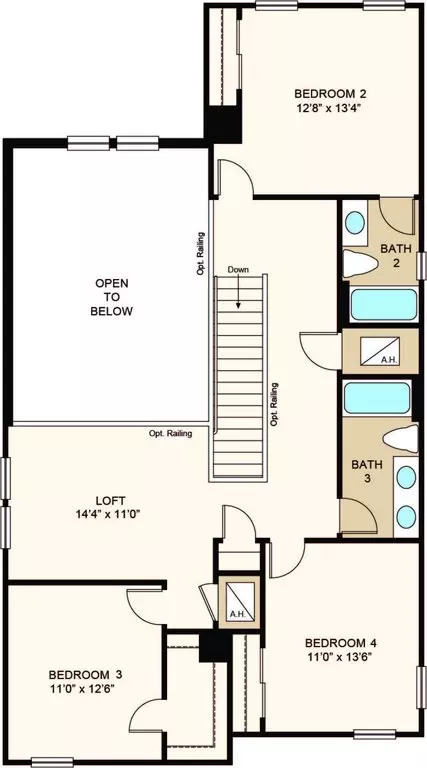Floorplan - 1038 Top Minnow Rd, Saint Cloud, FL 34771 photo 3 of 4
