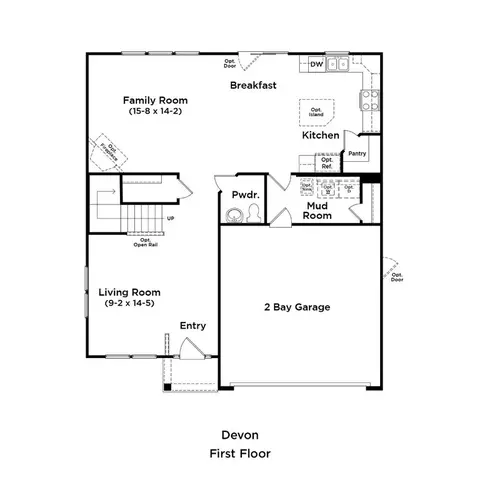 Floorplan - 45 Sugar Pine Dr, Franklinton, NC 27525 photo 1 of 5
