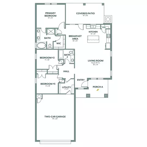 Floorplan - 4007 Eureka Dr, Norman, OK 73069 photo 1 of 1