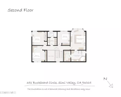Floorplan - 351 Buckboard Cir, Simi Valley, CA 93065 photo 2 of 4