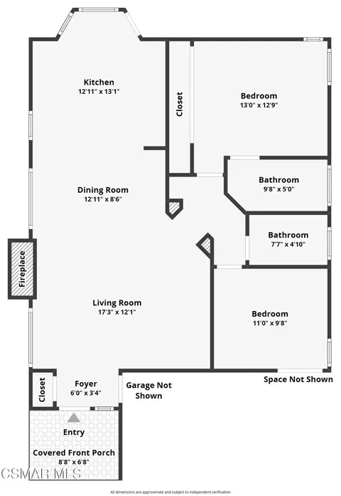 Floorplan - 3072 Lamplighter St, Simi Valley, CA 93065 photo 2 of 2