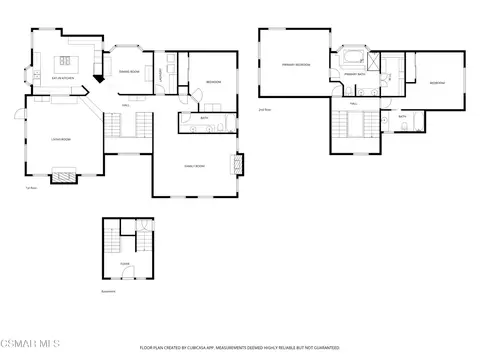 Floorplan - 27454 Matterhorn Dr, Lake Arrowhead, CA 92352 photo 1 of 1