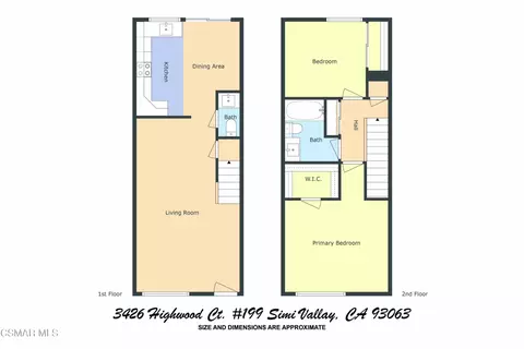 Floorplan - 3458 Highwood Ct #199, Simi Valley, CA 93063 photo 1 of 1