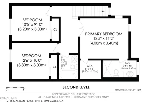 Floorplan - 2135 Mandan Pl #B, Simi Valley, CA 93065 photo 1 of 3