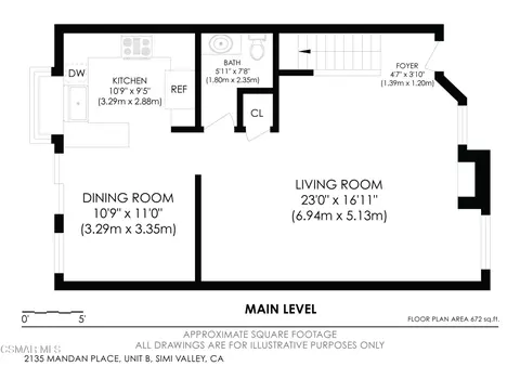 Floorplan - 2135 Mandan Pl #B, Simi Valley, CA 93065 photo 3 of 3