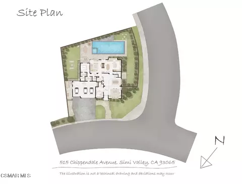 Floorplan - 515 Chippendale Ave, Simi Valley, CA 93065 photo 6 of 6