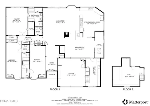 Floorplan - 3125 Divernon Ave, Simi Valley, CA 93063 photo 1 of 2