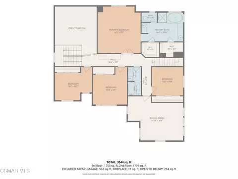 Floorplan - 215 Southcrest Pl, Simi Valley, CA 93065 photo 2 of 3