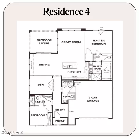 Floorplan - 5003 Inglenook Dr, Camarillo, CA 93012 photo 1 of 1
