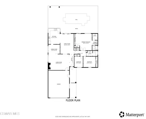 Floorplan - 2482 Gayle Pl, Simi Valley, CA 93065 photo 2 of 2