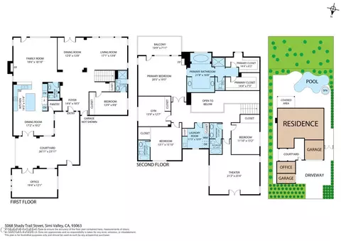 Floorplan - 5068 Shady Trail St, Simi Valley, CA 93063 photo 1 of 2