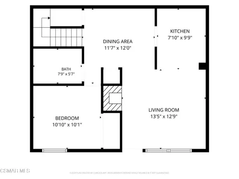 Floorplan - 1043 Waltham Rd #E, Simi Valley, CA 93065 photo 1 of 2