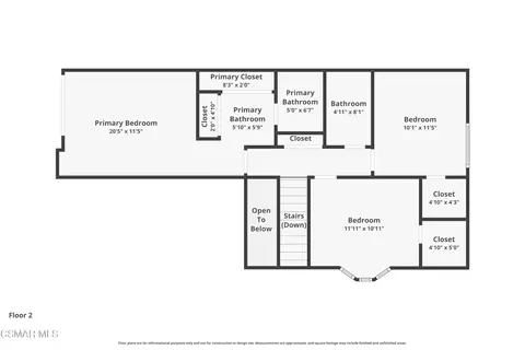 Floorplan - 1640 Pierside Ln, Camarillo, CA 93010 photo 3 of 3