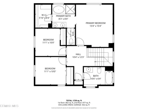 Floorplan - 28318 Milbrook Pl, Castaic, CA 91384 photo 3 of 6