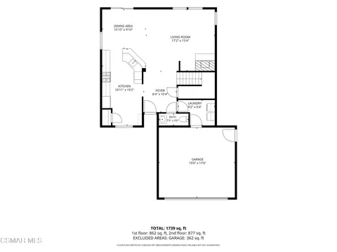 Floorplan - 28318 Milbrook Pl, Castaic, CA 91384 photo 2 of 6
