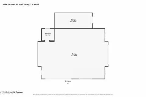 Floorplan - 5099 Barnard St, Simi Valley, CA 93063 photo 2 of 3