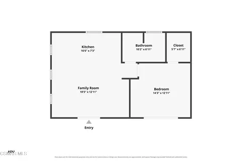 Floorplan - 5099 Barnard St, Simi Valley, CA 93063 photo 3 of 3