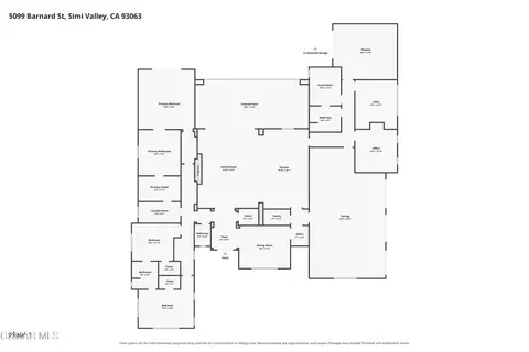 Floorplan - 5099 Barnard St, Simi Valley, CA 93063 photo 1 of 3