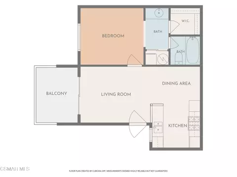 Floorplan - 4545 Alamo St #H, Simi Valley, CA 93063 photo 1 of 1