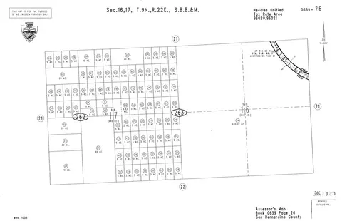0 Sectwnrngmern2nw4sw4 S17t09nr22e, Needles, CA 92363