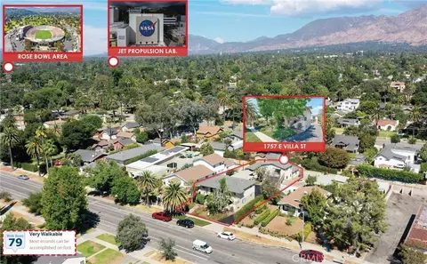 View/Area - 1757 E Villa St, Pasadena, CA 91106 photo 1 of 4