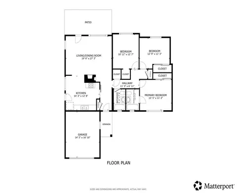 Floorplan - 44650 2nd E, Lancaster, CA 93535 photo 1 of 1