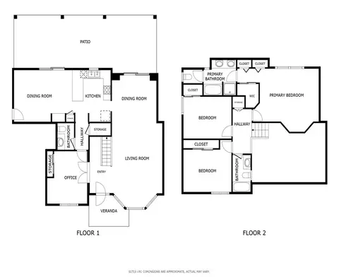 Floorplan - 5389 Evergem Ave, Palmdale, CA 93552 photo 1 of 1