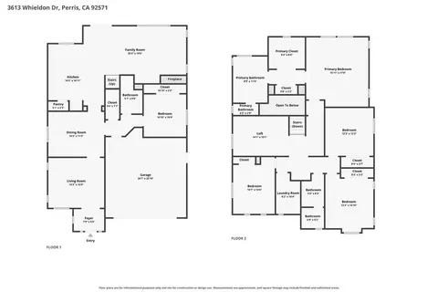 Floorplan - 3613 Whieldon, Perris, CA 92571 photo 3 of 3