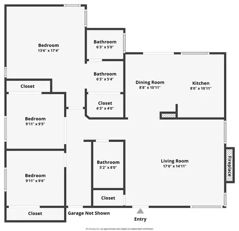 Floorplan - 1720 Kingston, Redlands, CA 92374 photo 1 of 1