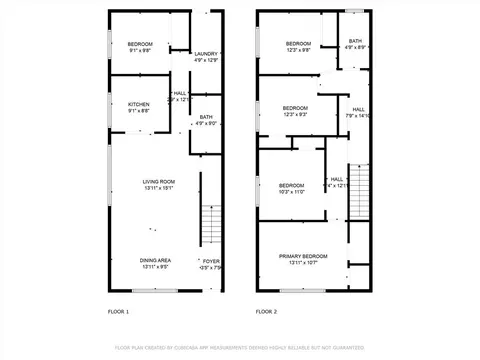 Floorplan - 1325 Glen, Pasadena, CA 91103 photo 2 of 2