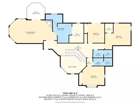 Floorplan - 613 E Sunset N, Redlands, CA 92373 photo 3 of 4