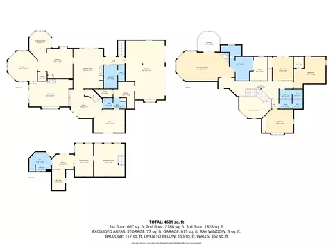 Floorplan - 613 E Sunset N, Redlands, CA 92373 photo 1 of 4