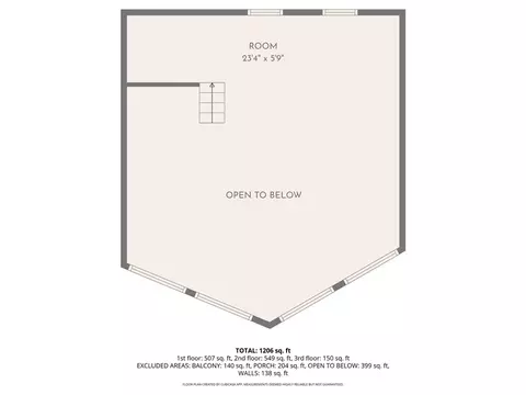 Floorplan - 858 Poe Ct, Lake Arrowhead, CA 92352 photo 3 of 4